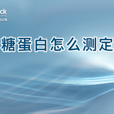 糖蛋白怎么测定
