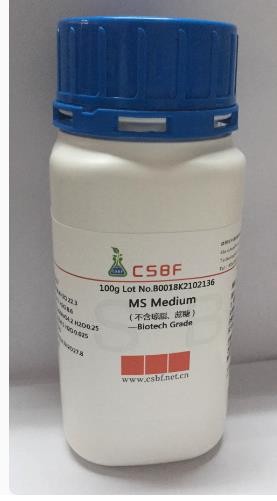 MS培养基(不含琼脂和蔗糖)  【组培用】1kg