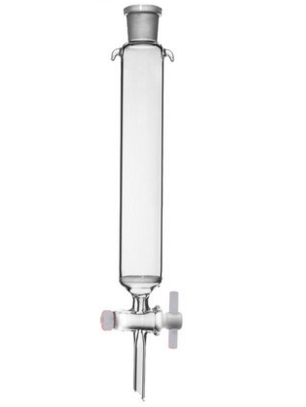 玻璃砂芯敞口层析柱100mm*70cm图1